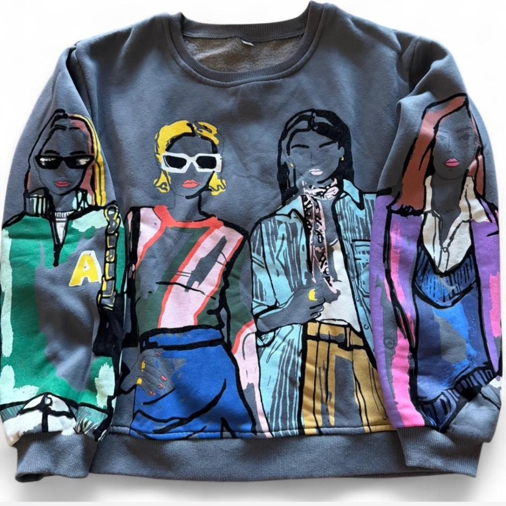 Graphic Women Sweater
